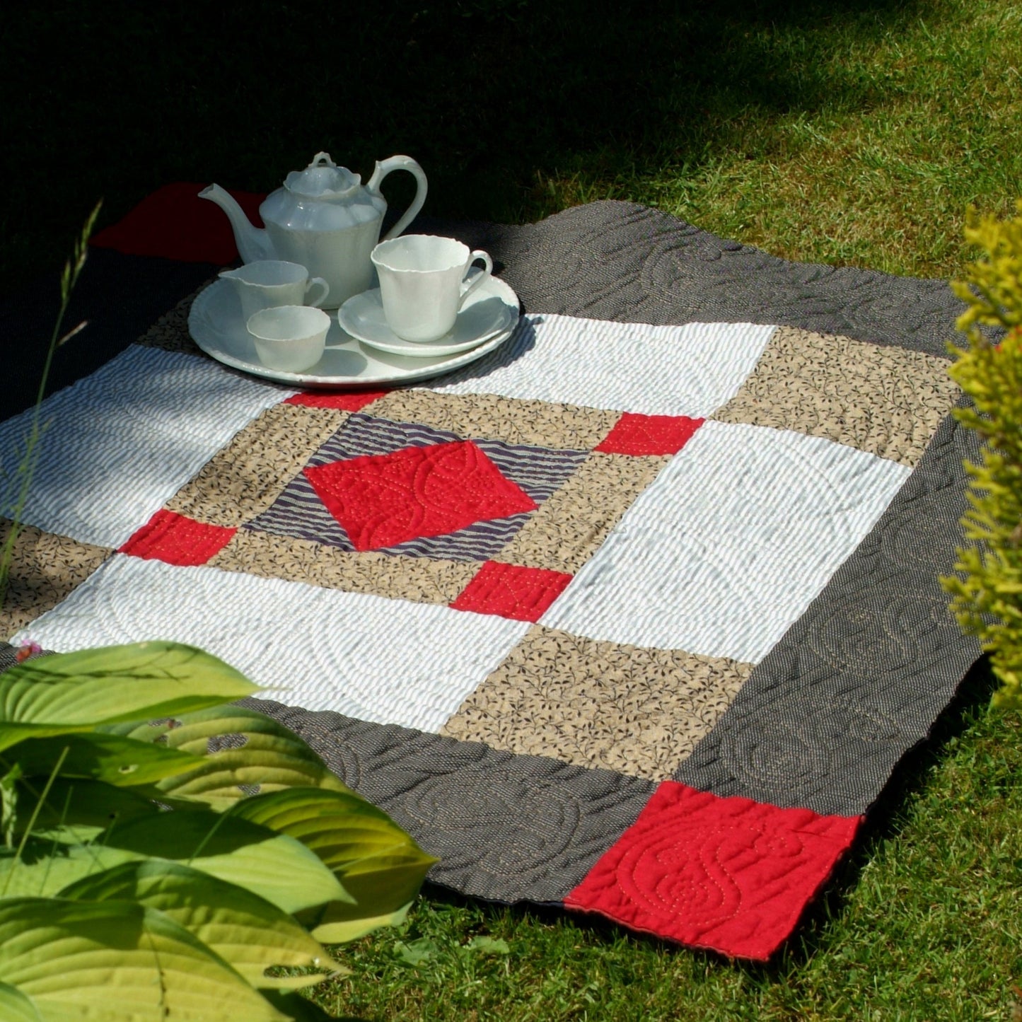 Plain and Fancy Quilt